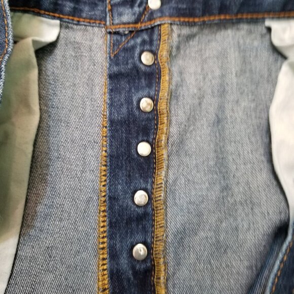 Levis Men's 501 Jeans Size 40x32 Button Fly - Picture 8 of 10